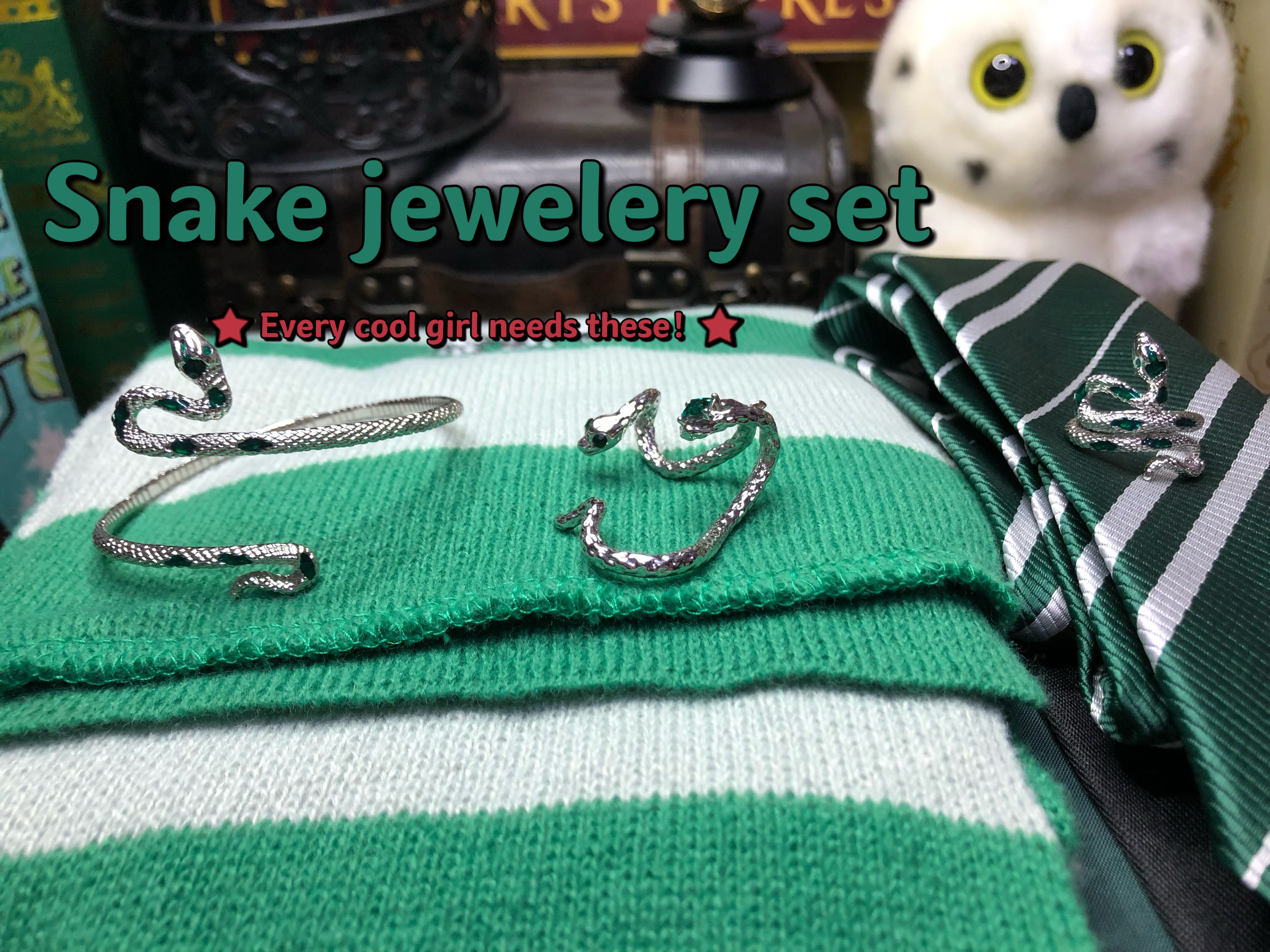 Snake jewelry set（adjustable）