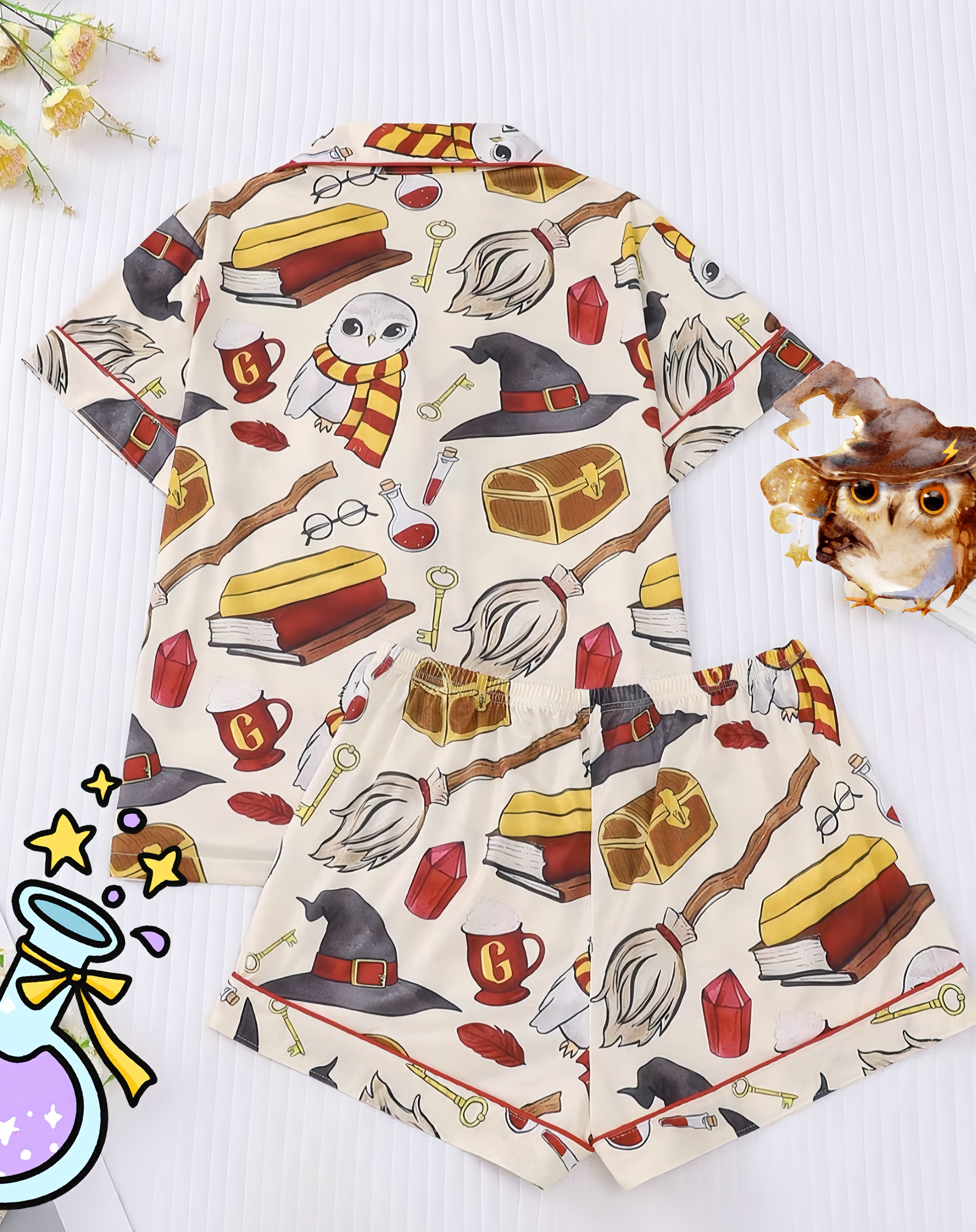 Short-sleeve pajamas