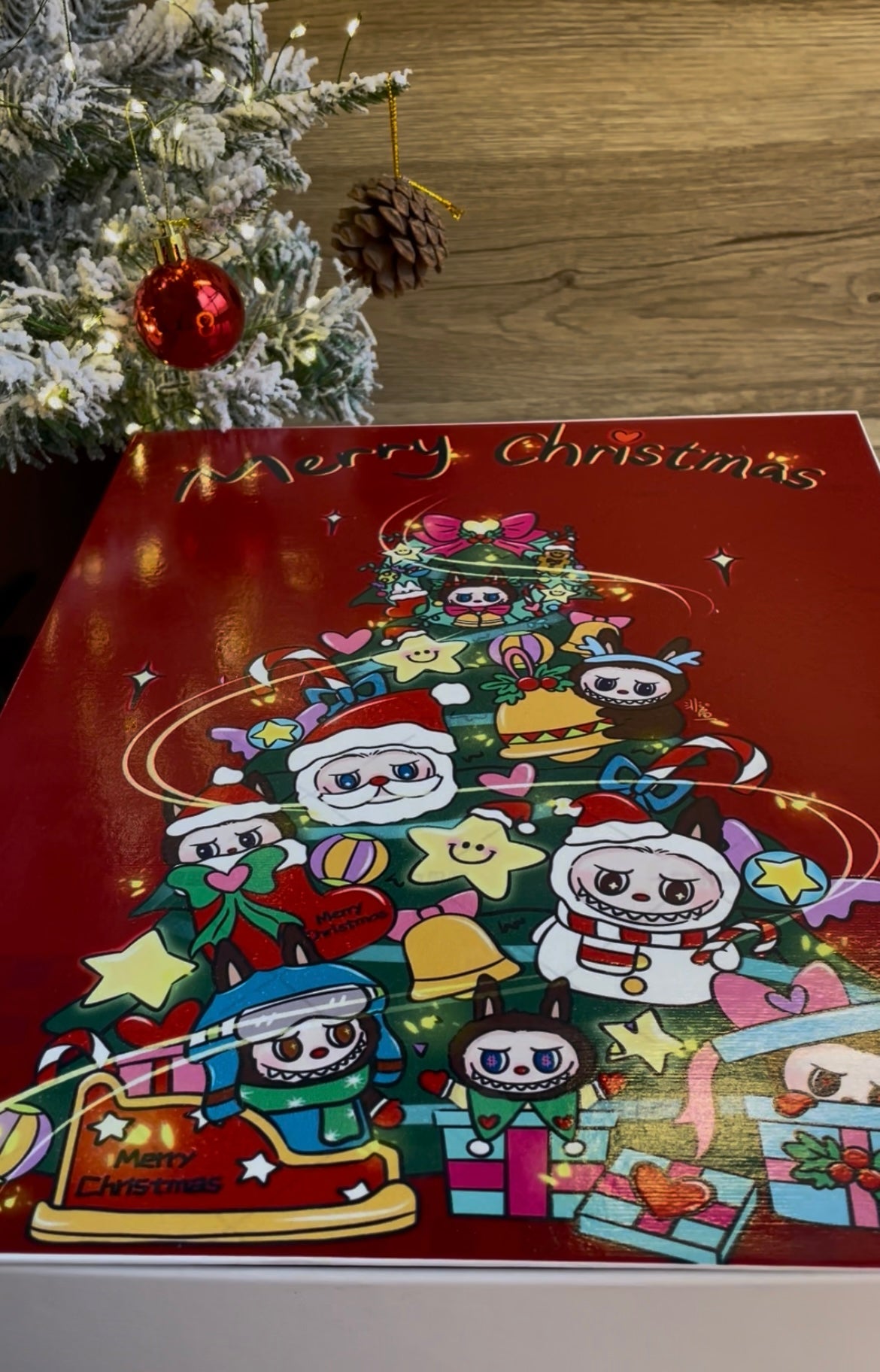 2025 Advent calendar Orginal design  （including 2 handmade labubu dolls）
