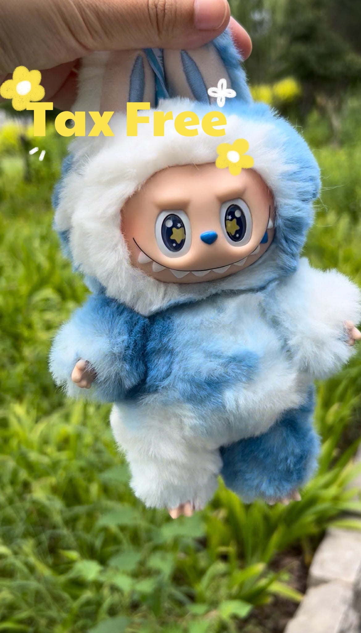 Original Design mini blue zimomo（Handmade）