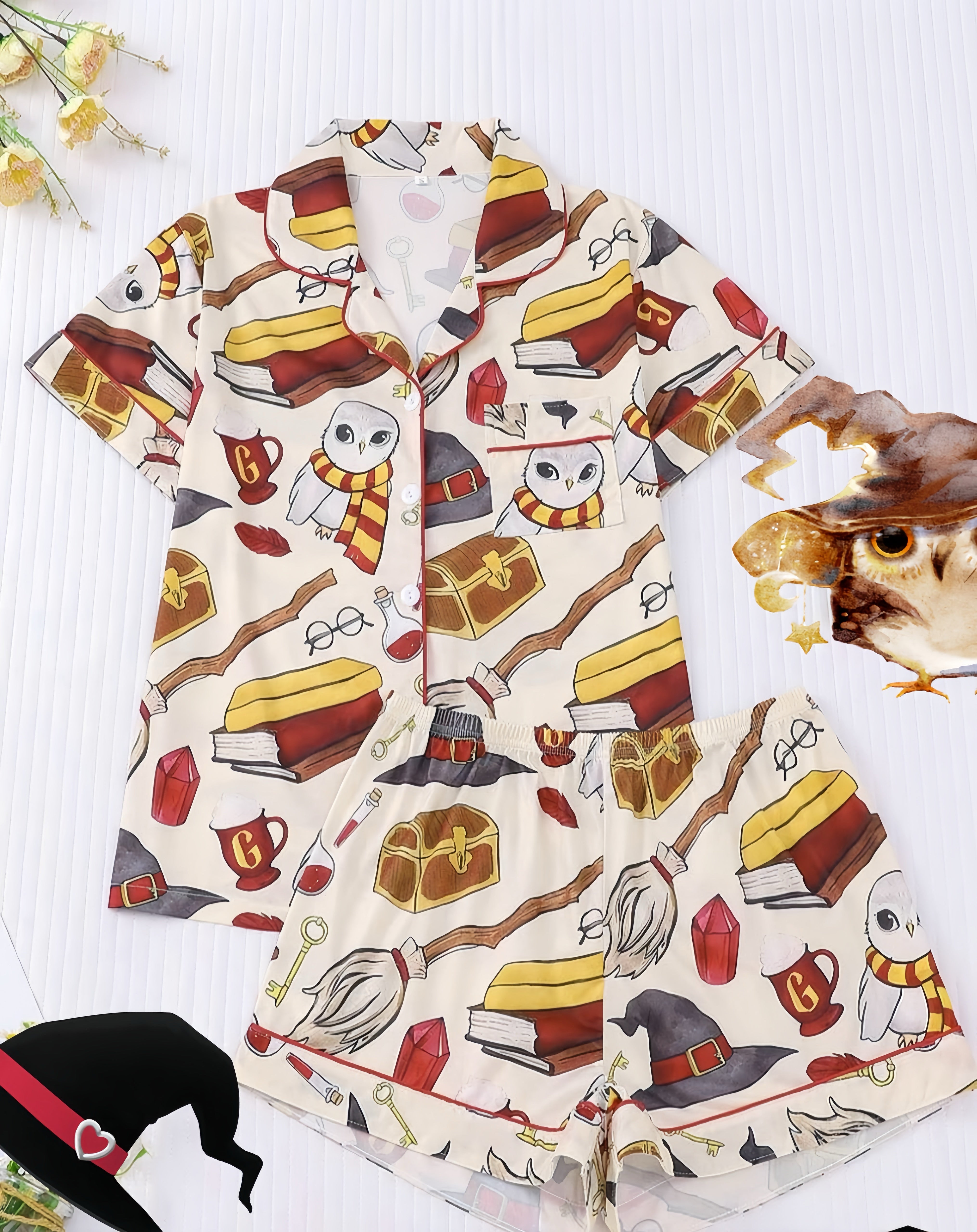 Short-sleeve pajamas