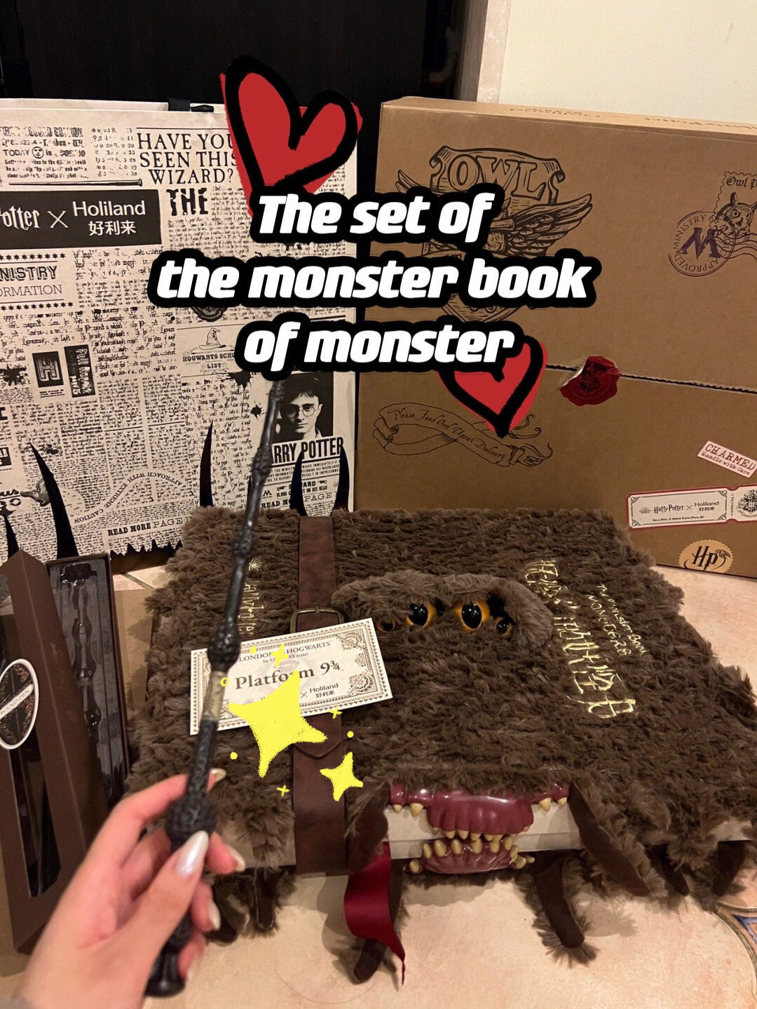 Monster book of monsters（Free shipping）