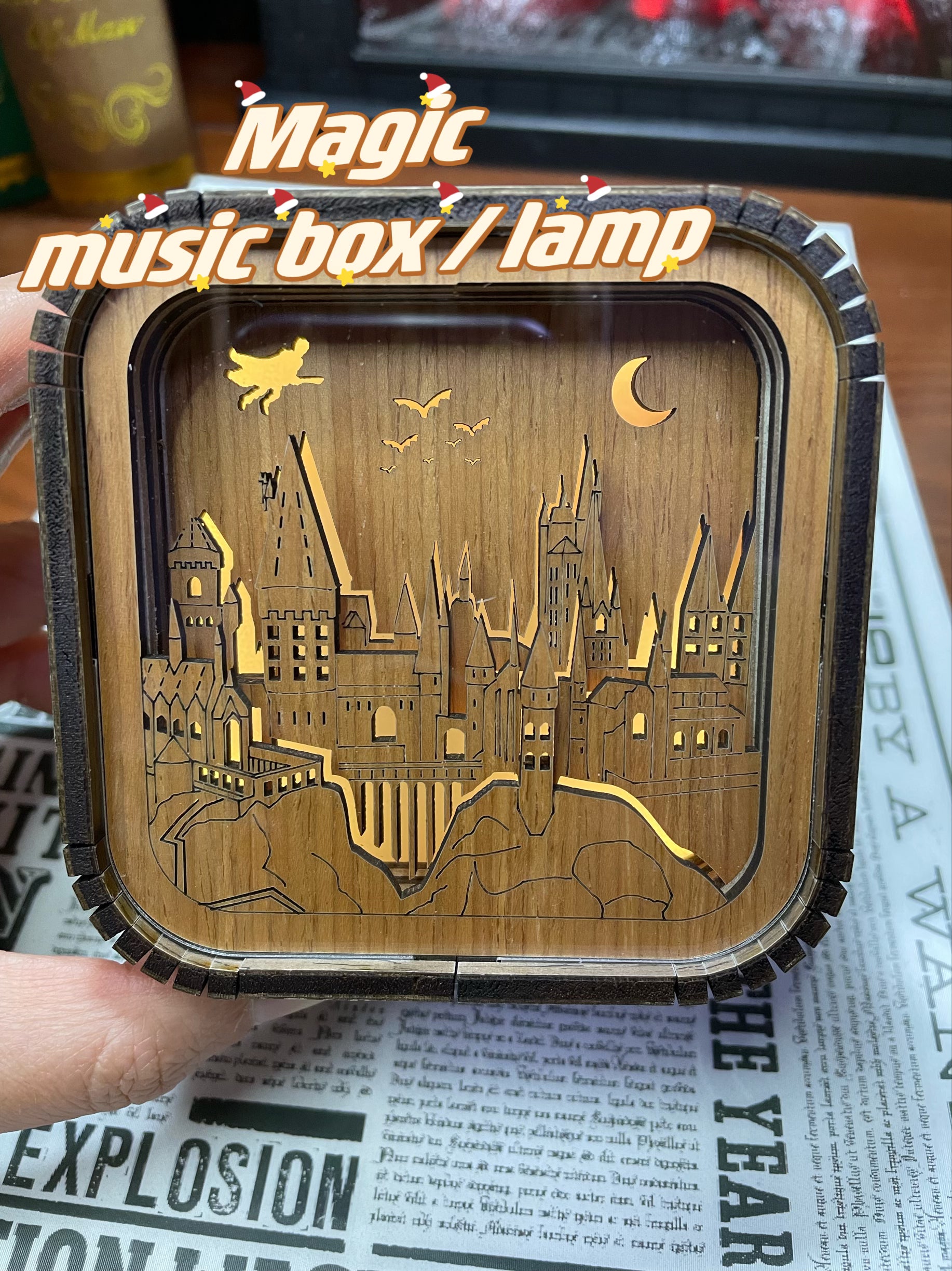 Magic music box&lamp