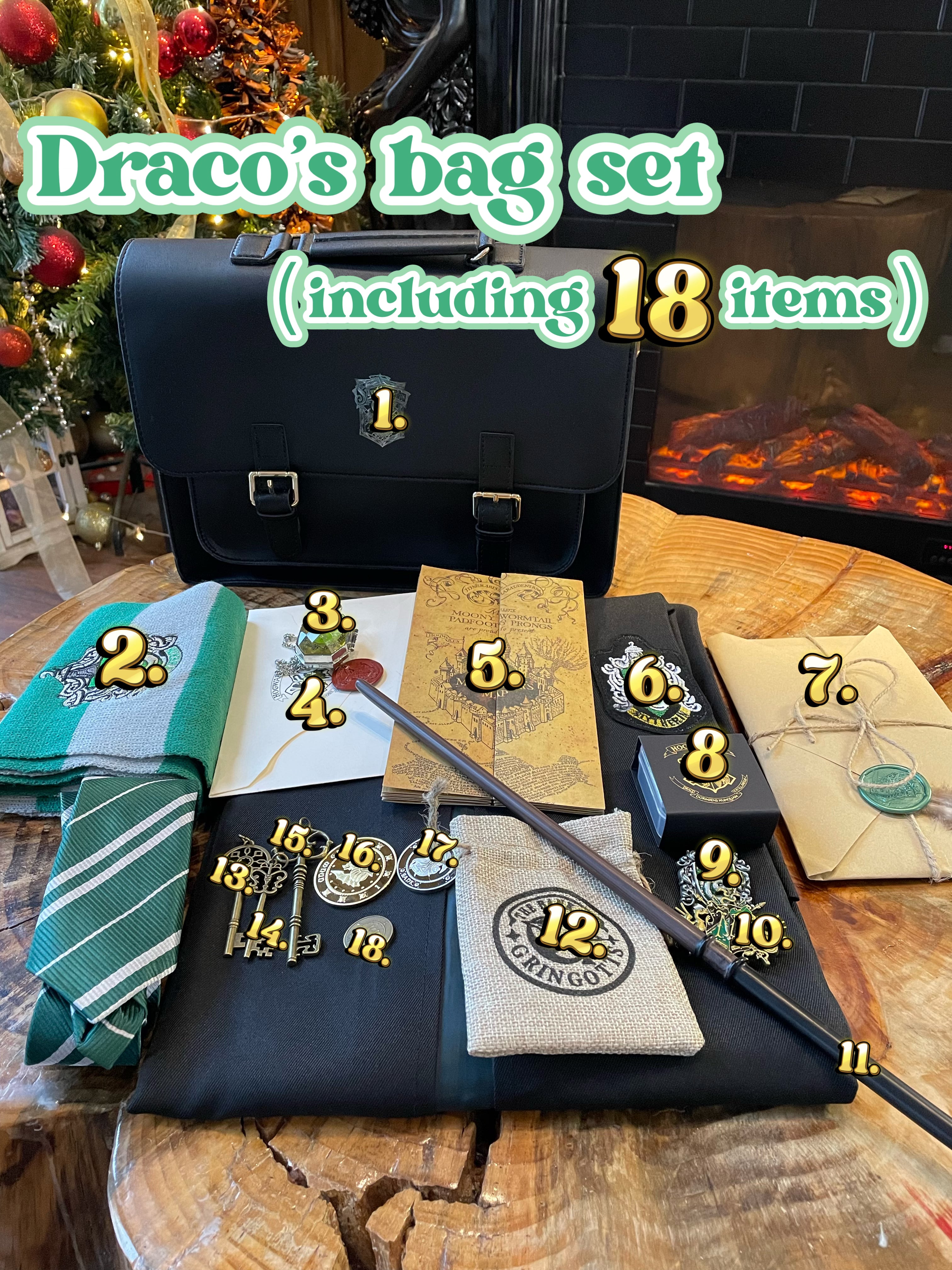 Draco’s bag set（including 18 items）