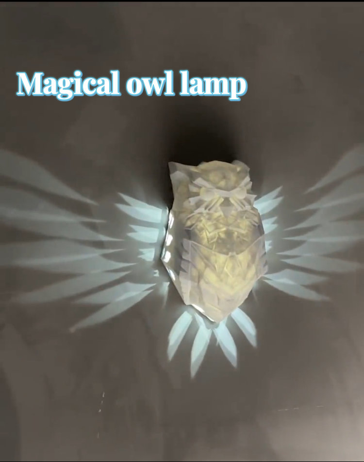 Magical owl lamp（ including Battery）